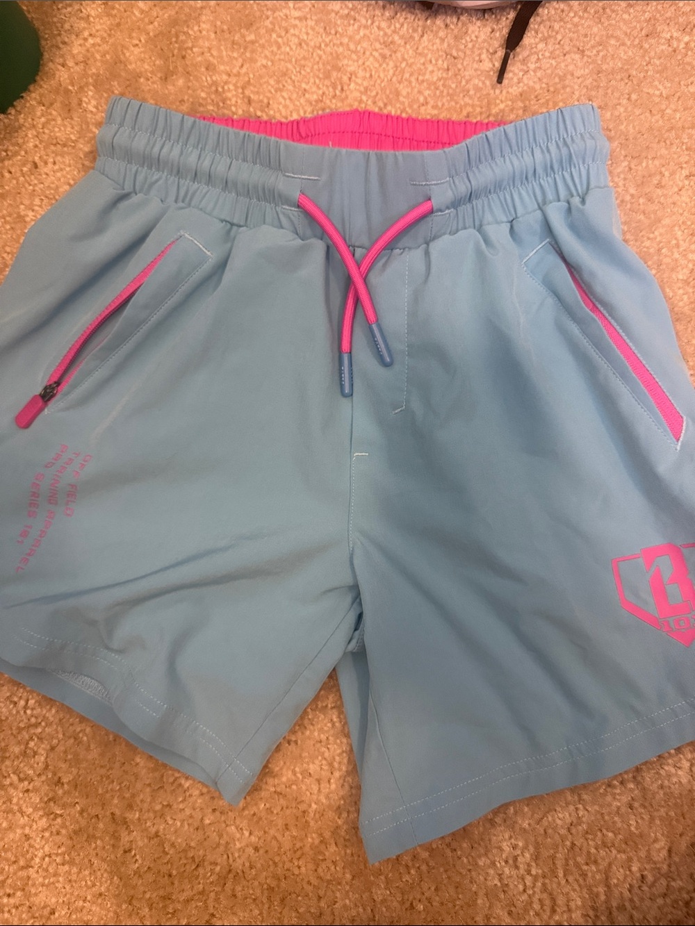 Baseball 101 youth medium shorts